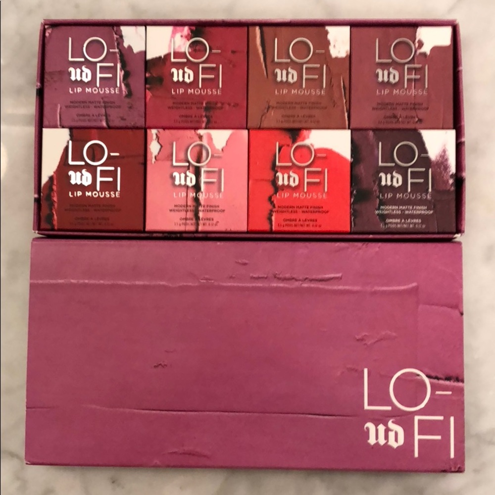 Urban Decay Lip Mousse Set BRAND NEW